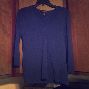 Blue heavy sweater
